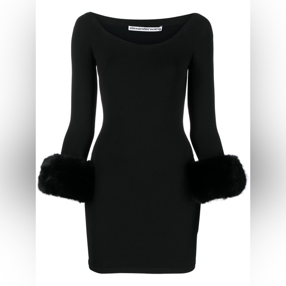 Alexander Wang Off The Shoulder Mini Dress - Picture 6 of 9